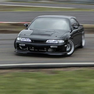 KBD Polyurethane Front Bumper 95 96 Fits Nissan 240SX S14 37-6007 - Picture 1 of 4