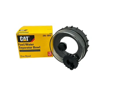 Cuenco separador de agua combustible genuino CAT Caterpillar 310-5912 Foto 1 de 2