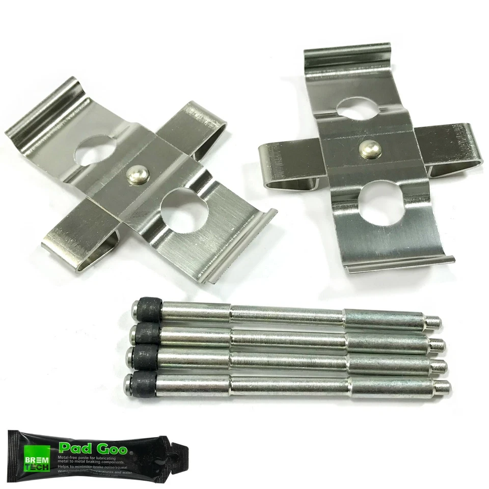 FRONT BRAKE PAD FITTING KIT PINS FIT: FIAT COUPE 20V TURBO BREMBO 94-00 BPF1296B - Image 1 of 1