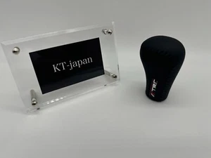 TRD GENUINE  Leather Shift Knob 5 Speed MT Black  MS204-00004 - Picture 1 of 6
