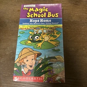 The Magic School Bus  - Hops Home (VHS, 1999, Warner) Scholastic Cartoon SEALED - Picture 1 of 6