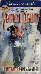 Warren Millers Vertical Reality 1995 VHS Warren Miller VHSshop - Foto 1 di 12