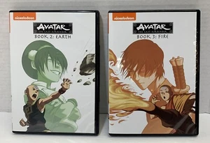 Nickelodeon Avatar The Last Airbender Books 2 & 3 Dvd Sets - Bild 1 von 6