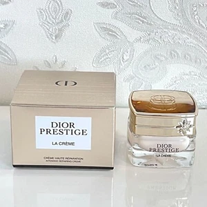 DIOR ⭑ PRESTIGE La Crème - Texture Essentielle 5ml MINI Face Cream Glass Jar BOX - Picture 1 of 5