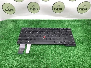 New Genuine Lenovo Thinkpad X13 Gen 2 US Backlit QWERTY Keyboard 5N21A21759 - Afbeelding 1 van 3