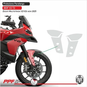 Protezione Parafango in PPF DUCATI MULTISTRADA V2 e V2s 2025 Lucido BDF V2 T2 - Picture 1 of 1