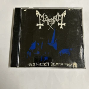 Mayhem De Mysteriis Dom Sathanas CD Century Media 7767-2 Funeral Fog RARE! - Bild 1 von 9
