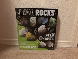 Thinkbox Lavasteine wachsen 9 bunte Kristalle NEU - Bild 1 von 2