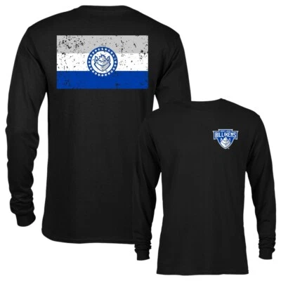 Saint Louis University Billikens School Flag Logo Long Sleeve T-Shirt - Image 1 of 4