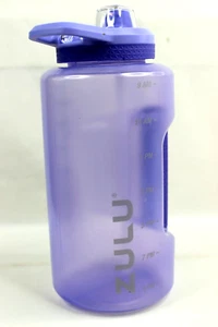 Zulu Guardian Purple Half Gallon Water Bottle with Hydration Tracker 64 oz - Picture 1 of 4
