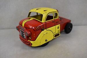 Vintage Marx Roy Rogers Trigger Tin Litho Dodge Cab Forward Semi Truck