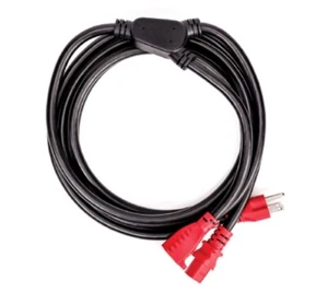 Cable de alimentación enchufe D'Addario IEC a NEMA + (Plus) 10 pies (América del Norte) - Imagen 1 de 19