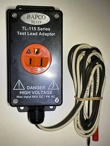 VITREK/BAPCO TL-115 SERIES TEST LEAD ADAPTER - Picture 1 of 4