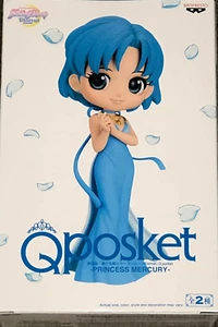 Pretty Guardian Sailor Moon Eternal the Movie Q Posket-Princess Mercury-(Ver.B) - Picture 1 of 6