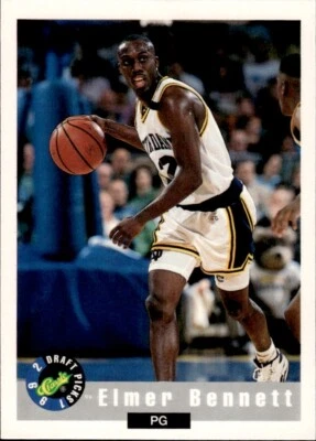 Elmer Bennett #74 1992 Classic Draft Picks Basketball - Image 1 of 2