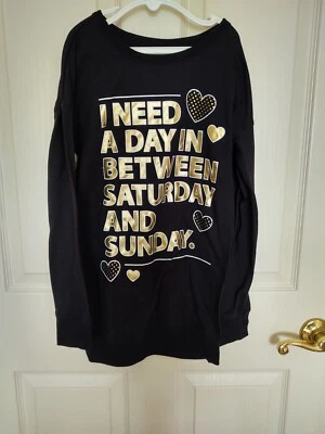 Girl's Justice Pajama Top Size 10 - Image 1 of 2