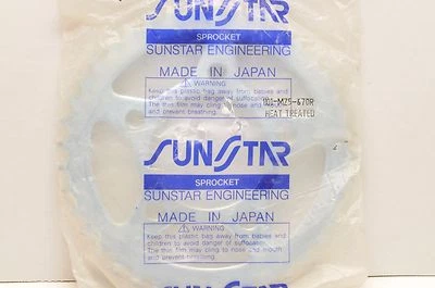 SUNSTAR HO1-MZ5-670R REAR SPROCKET 2-533840 40t HONDA CB1000 CB750F CB900F CBR++ - Image 1 of 2