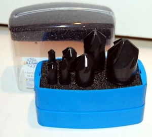 7 Pcs. M.A Ford 90 Deg. Series 79 Chatterless Six Flute (6 FL) Countersinks Set - Picture 1 of 5