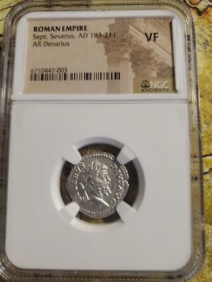 SEPT.SEVERUS..AD.193TO211 AR.DENARUS.NEW.HOLDER.JUST BACK FROM.NGC. - Image 1 of 4