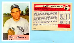 1954 Style Collector Card #161 Larry "Yogi" Berra - New York Yankees - Picture 1 of 1
