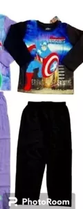 New Disney Pj's Set for Boys| Outfit Set | Captain America/Hulk | Size:3-4 Years - Picture 1 of 4