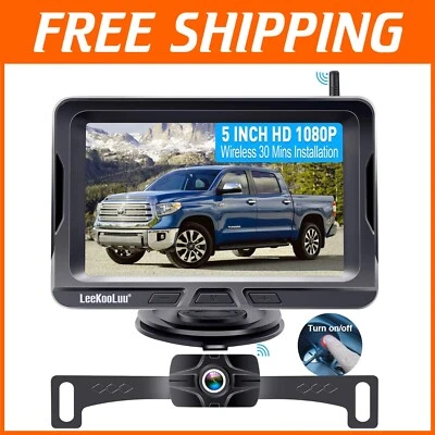 Effortless Install Wireless Backup Camera - Clear 5-inch HD Monitor Included - Image 1 of 4