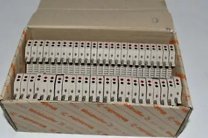 Pack of 24 NEW Weidmuller WSI 6/LD 10-36V LLC Fuse terminal, Screw connection, F - Picture 1 of 5