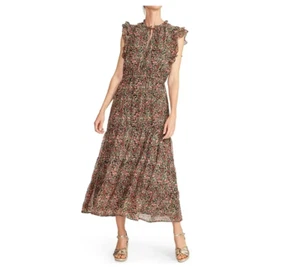 BB Dakota Midi Maxikleid Gr. Small neu mit Etikett schwarz ditsy Blumen Prairiecore Landhaus - Bild 1 von 16