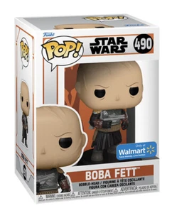 Funko Pop! Star Wars Libro di BOBA FETT #490 senza casco Walmart esclusivo - Foto 1 di 1