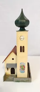 FALLER B-238 H0 Church With Lighting Scale 1 87 West Germany Built 1950s - Picture 1 of 12