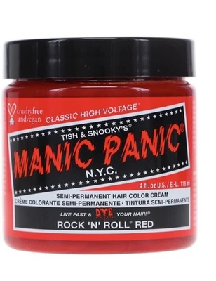 MANIC PANIC Classic High Voltage Rock N Roll Red 4 oz - Image 1 of 4