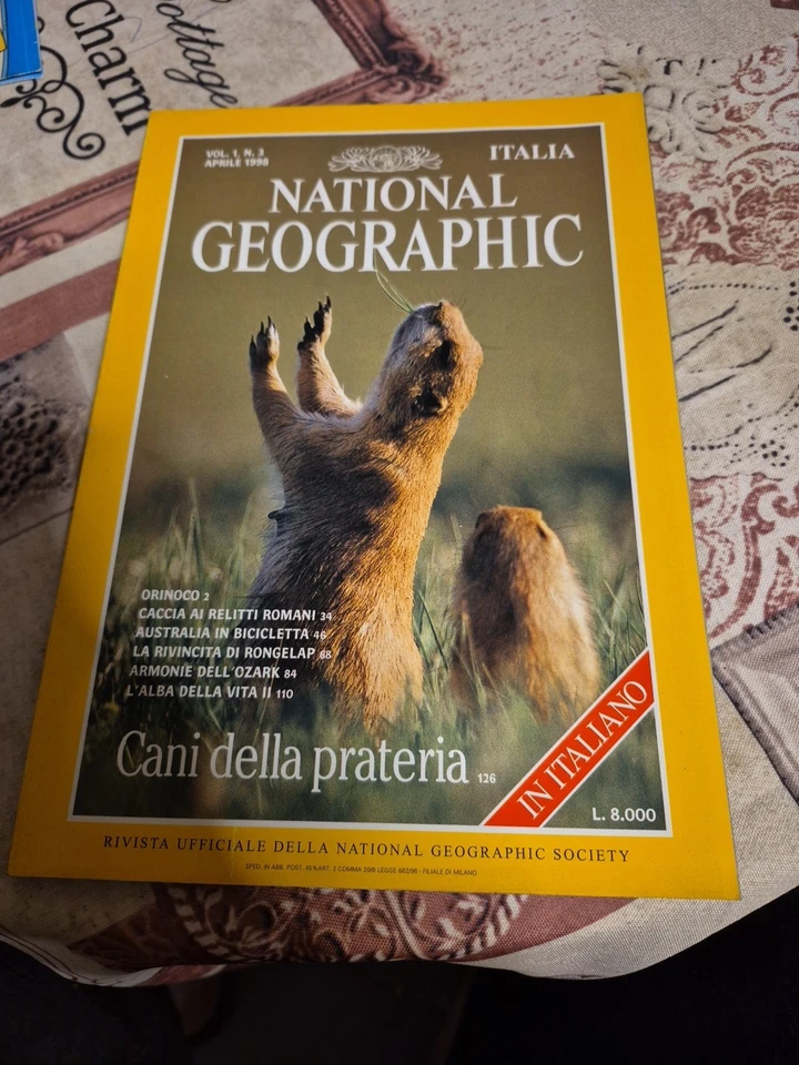 National Geographic - in italiano - Vol.1 N.3 Aprile 1998  - Immagine 1 di 1