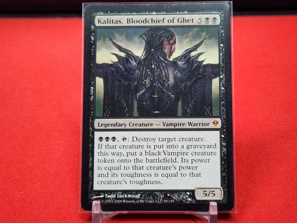 Kalitas, Bloodchief of Ghet Zendikar Regular LP - Image 1 of 1