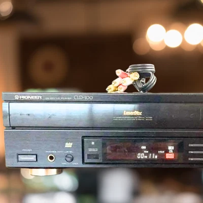 Lecteur CD CDV Pioneer CLD-100 LaserDisc LD Vintage RCA Testé Import Japon - Photo 1/4