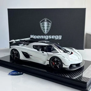 FrontiArt FA 1/18 Koenigsegg Jesko Crystal White - Picture 1 of 11