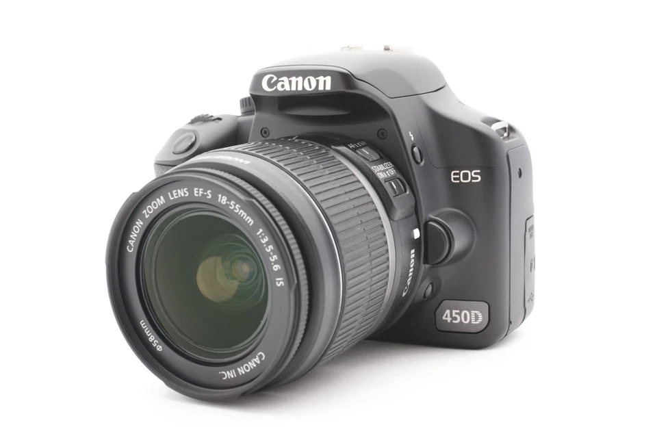 Canon EOS 450D Digitalkamera Kamera DSLR + EF-S 18-55mm IS Kit | Refurbished - Bild 1 von 4