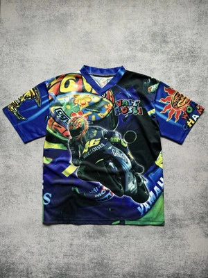 CAMISETA VINTAGE AÑOS 90 VALENTINO ROSSI THE DOCTOR RACING YAMAHA NASCAR JERSEY HOMBRE Foto 1 de 4