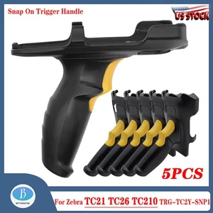 5PCS TRG-TC2Y-SNP1 Snap On Trigger Handle For Zebra TC21 TC26 TC210 Scanner - Picture 1 of 6