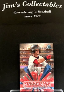 TRAVIS BAZZANA 2025 Bowman Chrome Hobby Stars #HS-7 Refractor Guardians - Picture 1 of 2