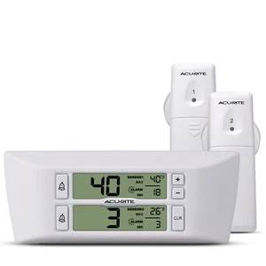 Digital Wireless Fridge and Freezer Thermometer with Alarm and Max/Min Temper... - Picture 1 of 8