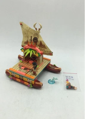 2023 Lego Disney Moana's Wayfinding Boat #43210 COMPLETE w/o BOX - Image 1 of 4