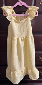Tahari Girl’s Dress Size 5 Yellow RN#16435 Preowned - Picture 1 of 6
