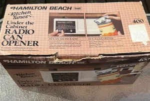 Hamilton Beach Scovill Unter dem Schrank Radio Dosenöffner Modell 400 unbenutzt Retro - Bild 1 von 19