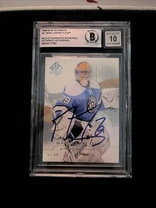 2008 SP Authentic Marc-Andre Fleury Autographed Card Beckett 10 - Picture 1 of 1