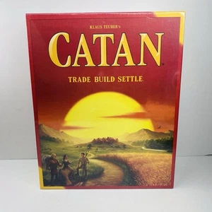 Catan Trade Build Settle Board Game- New and Sealed - Picture 1 of 5