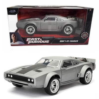 Jada Toys Doms Ice Charger Fast and Furious 1:24 Scale Die Cast Car - Image 1 of 4