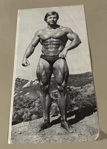 Dale Adrian Posing On The Rocks Bodybuilding Photo Clipping - Bild 1 von 1