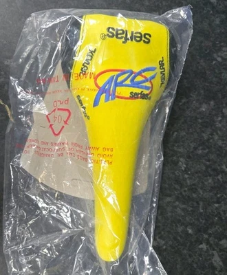Serfas ARC Saddle Made With Dupont Kevlar Yellow NOS - Image 1 of 2
