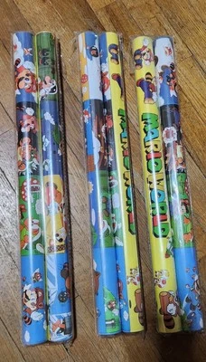 Papel de envolver regalo Navidad Nintendo Super Mario Bros Foto 1 de 4