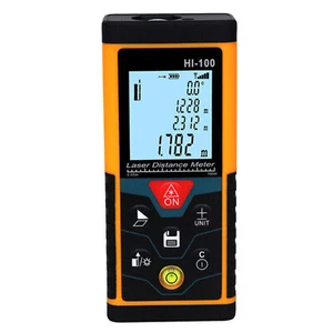 Laser Distance Meter Measurement 100m Rangefinder Digital Measuring Tape Range - Picture 1 of 8